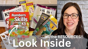Abeka Number Skills K5 & Abeka Arithmetic Grade 1 II Detailed Flip-through, Lesson Examples, etc.