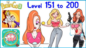 Brain go 3 - All levels 151-200 | Part 4 | Brain go 3 gameplay walkthrough | brain go 3