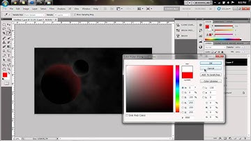 Photoshop | Exploding Planet Speed Art
