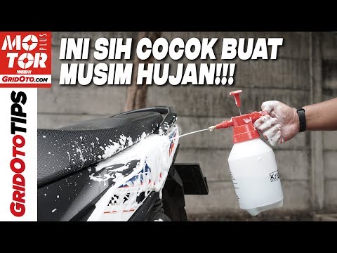 Cuci motor salju - usaha menjanjikan gak ada matinya. 