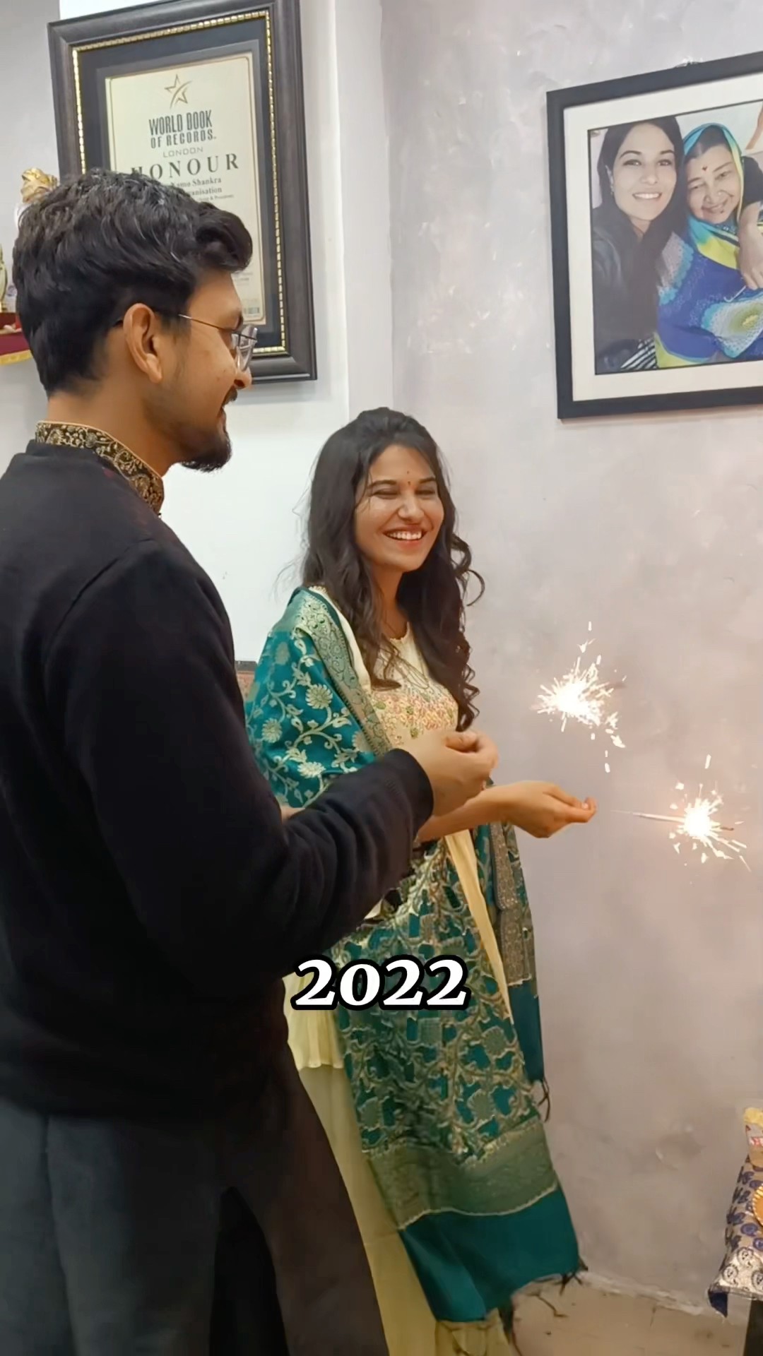 2022 Vs 2024 Diwali ? ? #shorts #artistshikhasharma #diwali