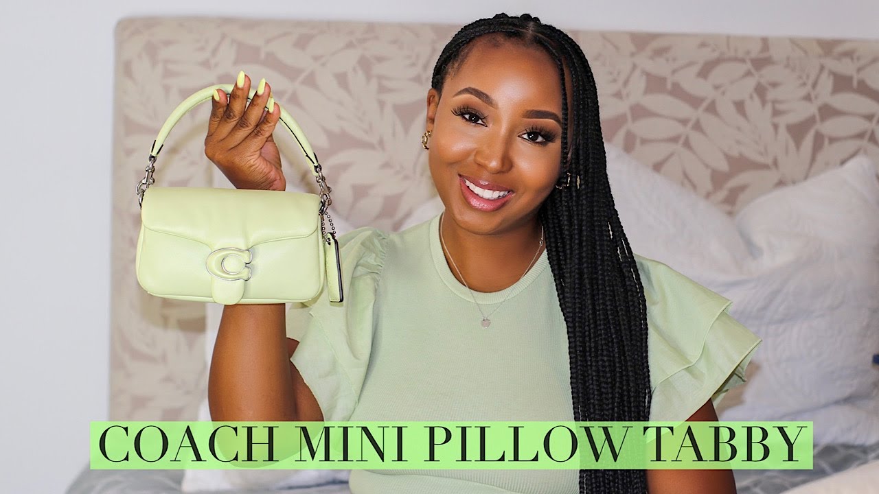 Coach mini pillow tabby 18 bag