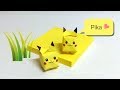 Pikachu Sticky Note - Post-it Note Origami