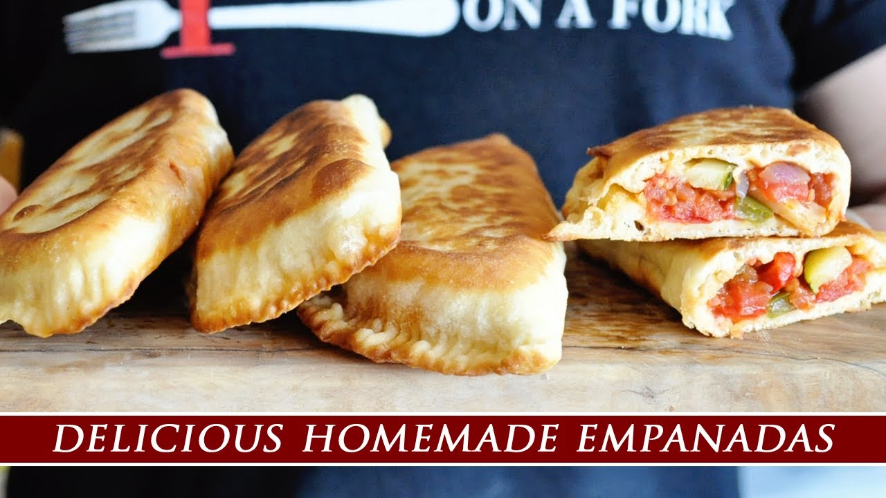 Crispy-Fried SPANISH EMPANADAS With VEGETABLE PISTO | Spain on a Fork