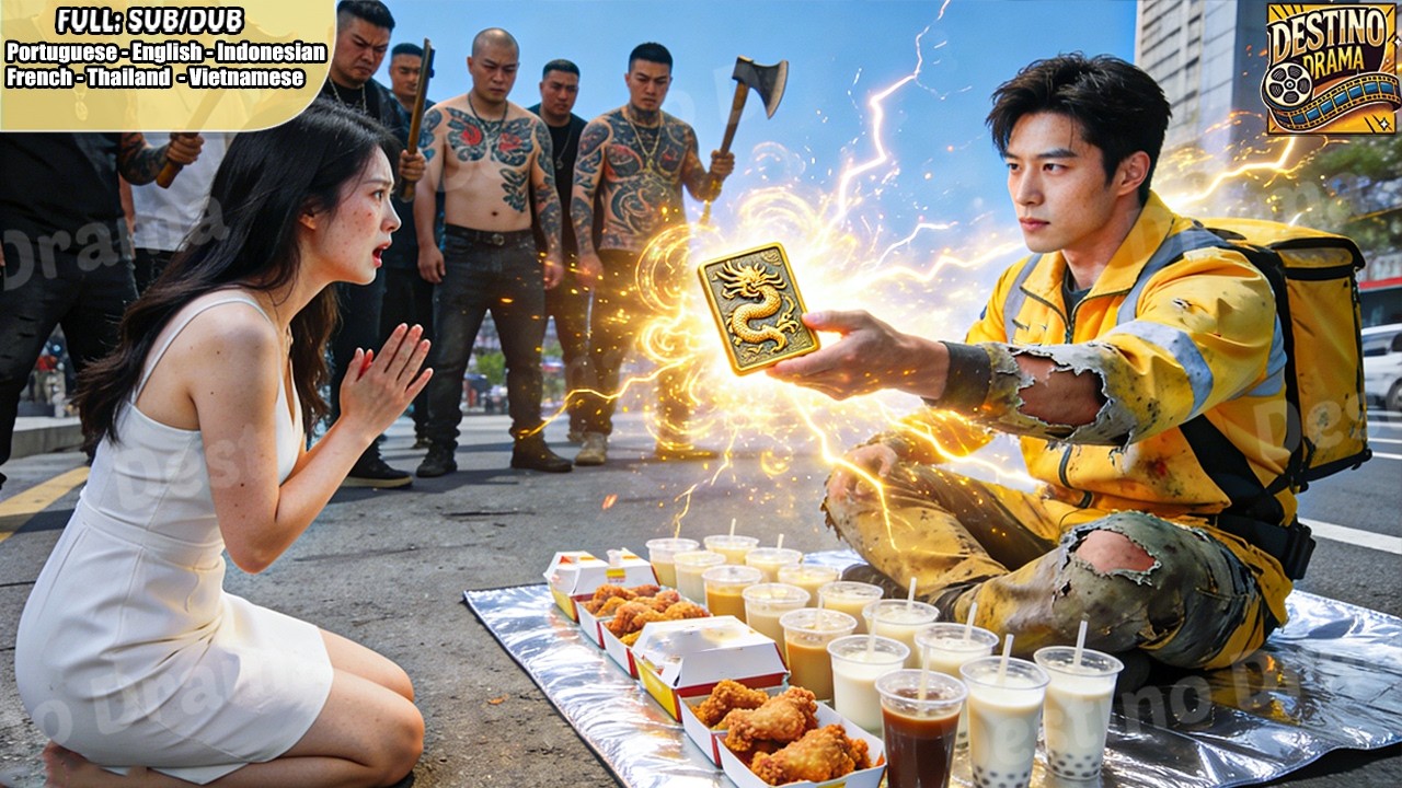 General Feminina Caçada Implora Ajuda a um Entregador Ele é o Rei Dragão que Derrota Todos num Golpe