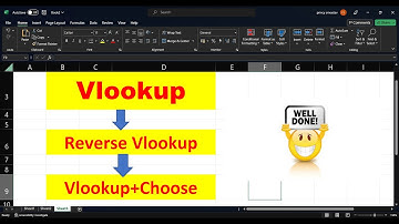 VLOOKUP + Choose function / Reverse VLOOKUP in EXCEL in  hindi