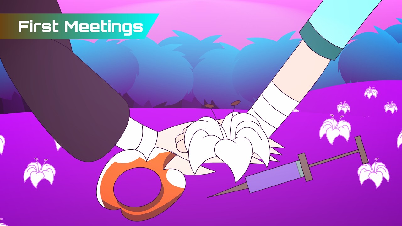 First meetings. (H0ME X0 original animated Short)