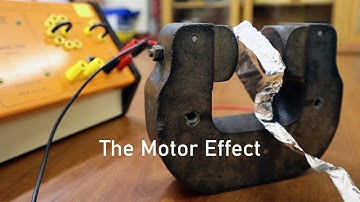 The Motor Effect - Physics Experiment