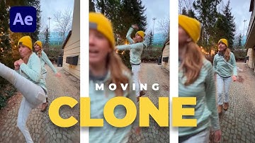 Freeze Clone Trail Effect Adobe After Effects Tutorial