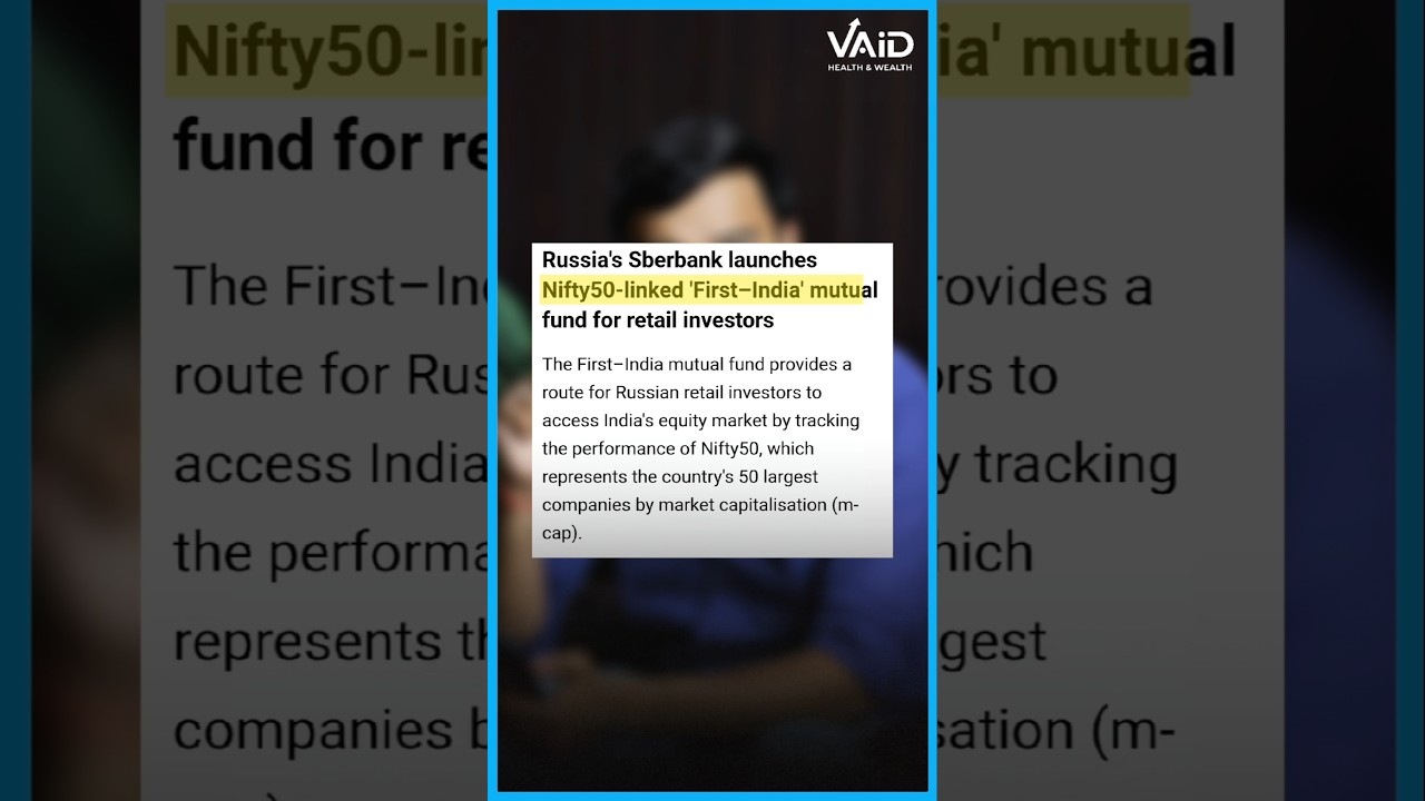 Russian SBERBANK launched NIFTY50 index fund - FIRST-INDIA