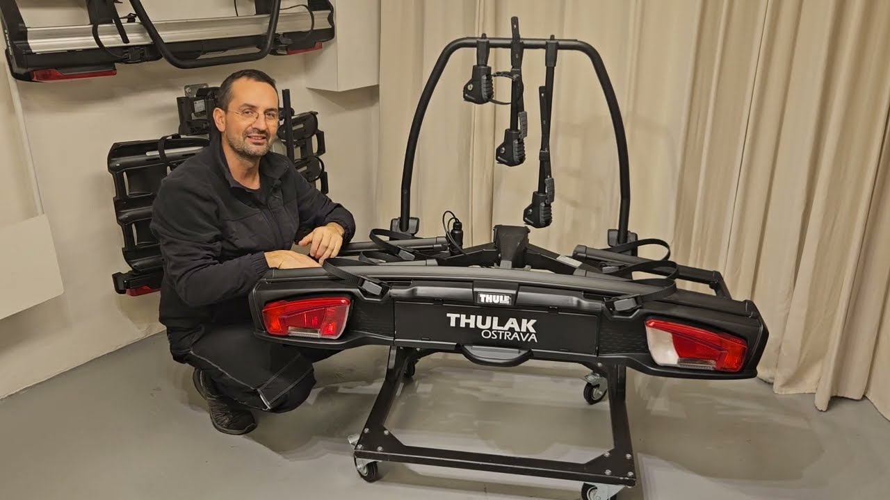 Nosič kol Thule VeloSpace 3 | Novinka 2026 | Složení nosiče