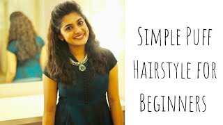 Nivetha Thomas hairstyles:Indian heatless hairstyles|KRI GA