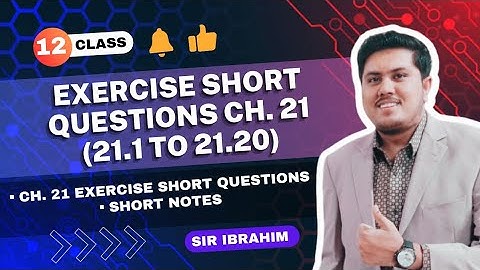 2nd Year Physics Chapter 21 Exercise Short Questions | 21.1 to 21.20 | Nuclear Physics