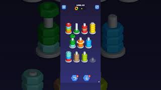 Nut sort - color puzzle game by kiwi fun level 231