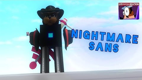 Fluxus/Hydrogen/Delta Mobile Script Showcase | [FE] Nightmare Sans (Fling, R6/R15, GodMode)