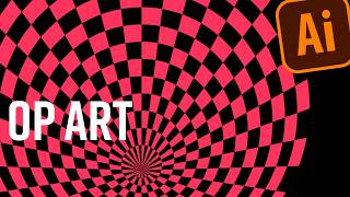 How To Color Op Art Efficiently in Adobe Illustrator