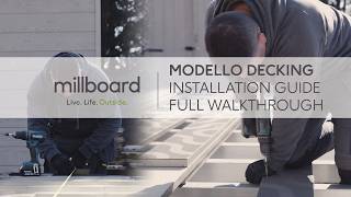 Modello Decking Installation Guide - Full Walkthrough