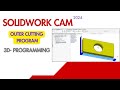 SOLIDWORK CAD में Single Outer Programming कैसे करें | Solidworks 2024 Tutorial in Hindi