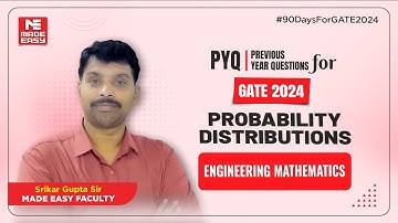Previous Year Question for GATE | Probability Distributions | Engineering Mathematics | MADE EASY