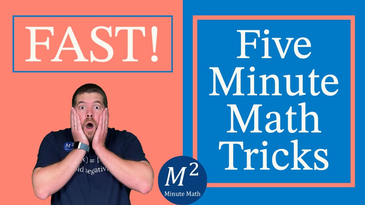 5 Minute Math Tricks - YouTube