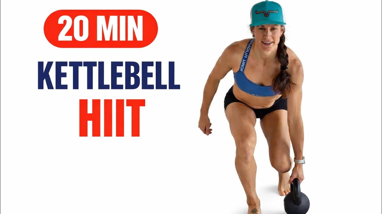 Quick & Powerful 20 Minute Kettlebell HIIT | Full Body | No Repeats