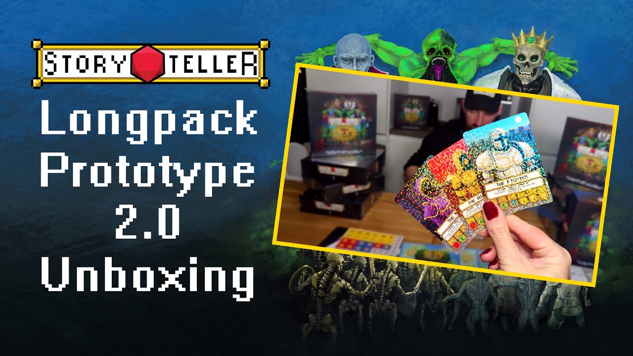 Storyteller: March of the Damned - Prototype 2 Unboxing (Kickstarter 2026)