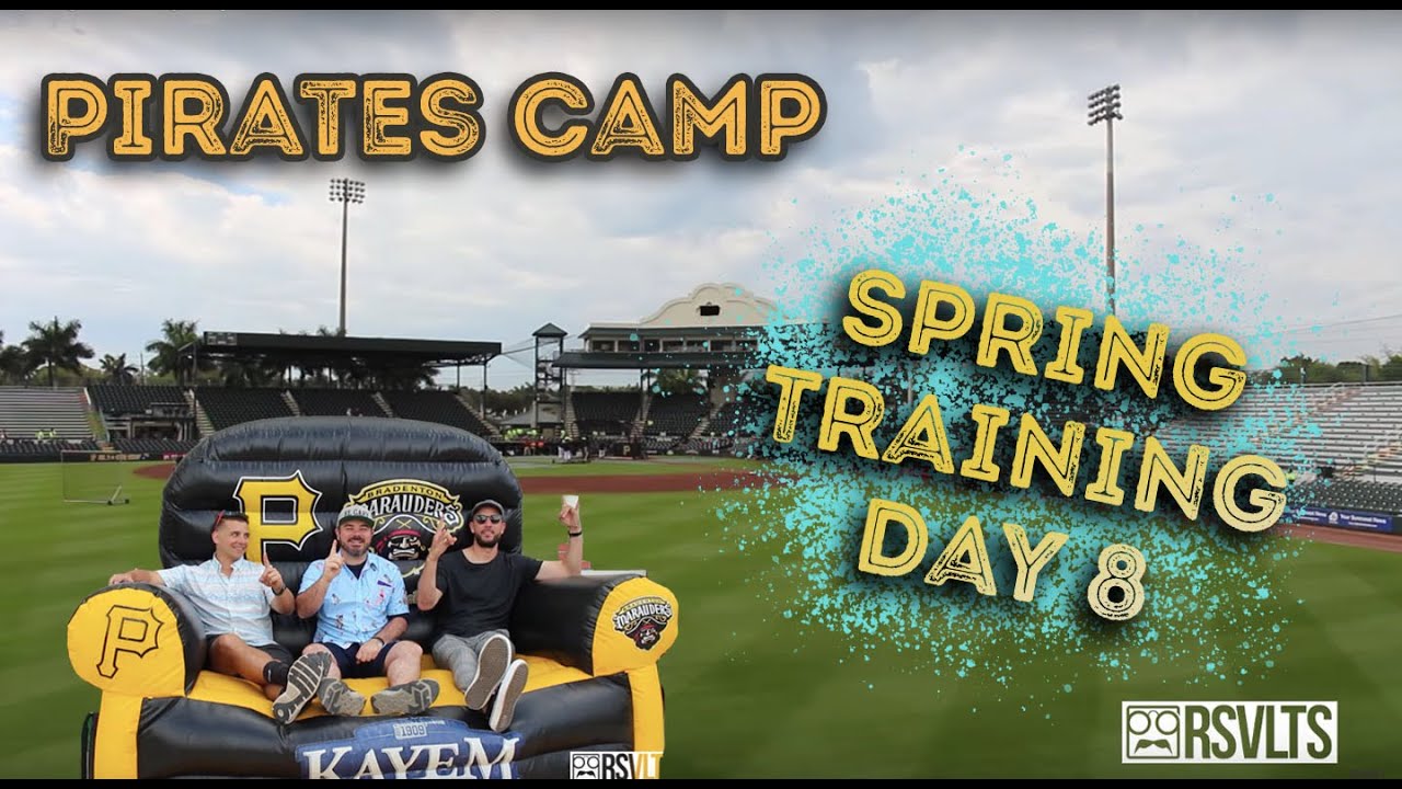 Spring Training Day 8 VLOG | Pirates Camp - YouTube