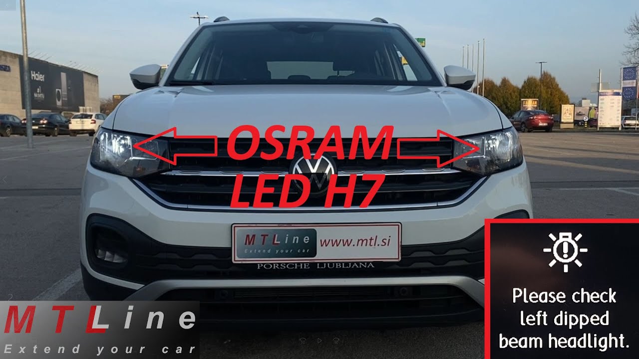 OSRAM LED Night Breaker Set für VW T-Cross C1 ab 2018 mit Straßenzulassung