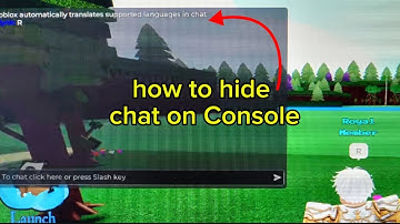 How To Hide Roblox Chat On Ps5/Xbox