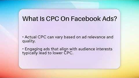 What Is CPC On Facebook Ads? - Everyday-Networking