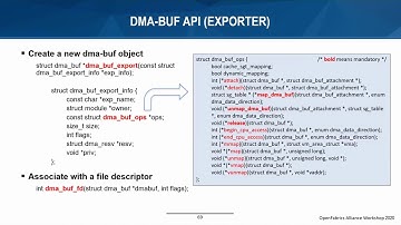 OFA 2020 VWS, Wed  6 10, Jianxin Xiong, RDMA with GPU Memory Via DAM-BUF