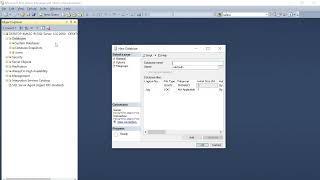 Create New Database with First table