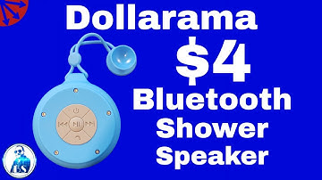 Electra Bluetooth Shower Speaker from Dollarama. Real Review Another Cheap Bluetooth Speaker.