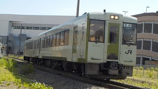 キハ110（キハ112 211）形普通列車飯山駅発車