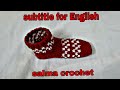 Super Easy Slipper Socks كروشيه   سليبر/حذاء/لكلوك/ بالورينا /جوارب /هاف بوت