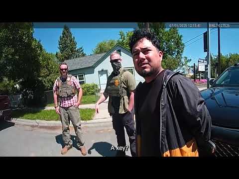 Video: Police body cam shows ICE detention of Christopher Martinez