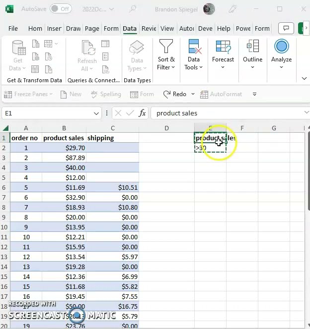 Advanced Filter To Filter Greater Than In Microsoft Excel shorts Advanced Filter To Filter Greater Than In Microsoft Excel shorts