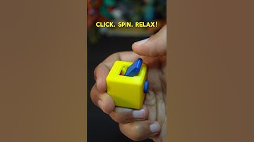 3D-Printed Fidget Cube. #3dprinting #fidget #cube