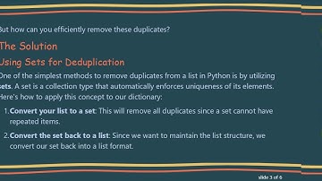 How to Remove Duplicate Values from Dictionary Lists in Python
