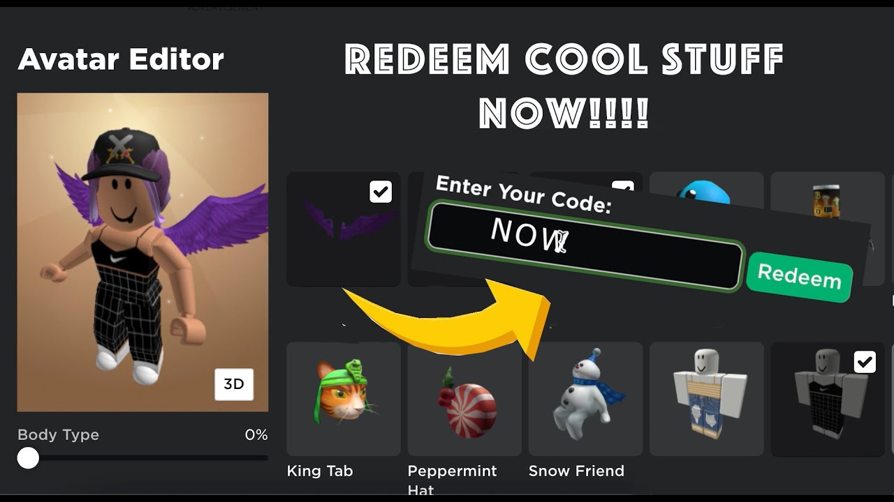 *New NOVEMBER* PROMO CODES and How to redeem them! | Roblox - YouTube