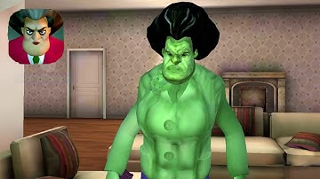 Scary Teacher 3D - New Teacher Hulk Part 1 Gameplay Walkthrough (Android IOS)