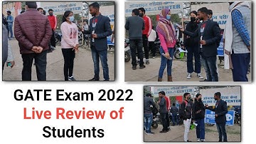 GATE Exam Review LIVE from review Exam center | GATE paper overview by Students  | Realistic Gyan