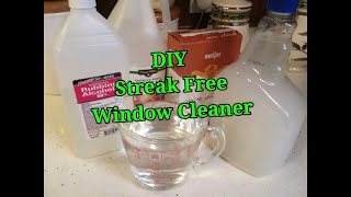 Diy Streak Free Window Cleaner