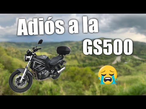 👋🏻🏍VENDÍ la GS 500