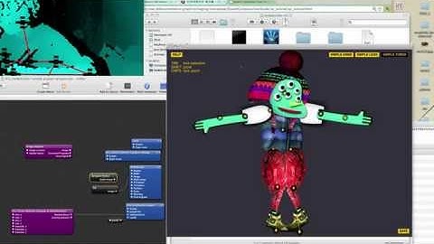 Kinect 2d character control test