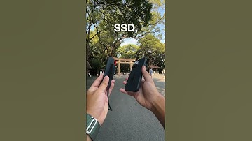 iPhone 15 Pro Max + SSD using Velcro to attach them together #shotoniphone #iphone15promax #iphone15