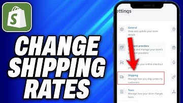 How To Change Shipping Rates In Shopify (2025) - Easy Fix