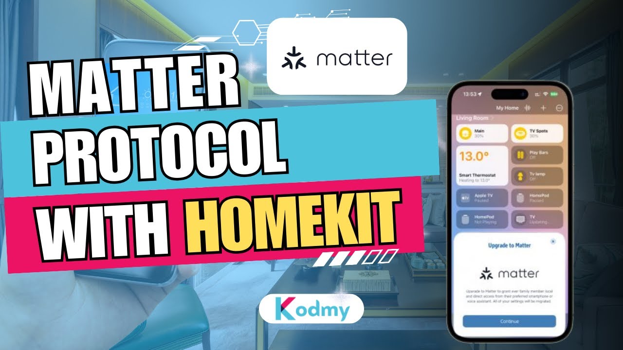 How to add any devices to Apple HomeKit with Matter Protocol 