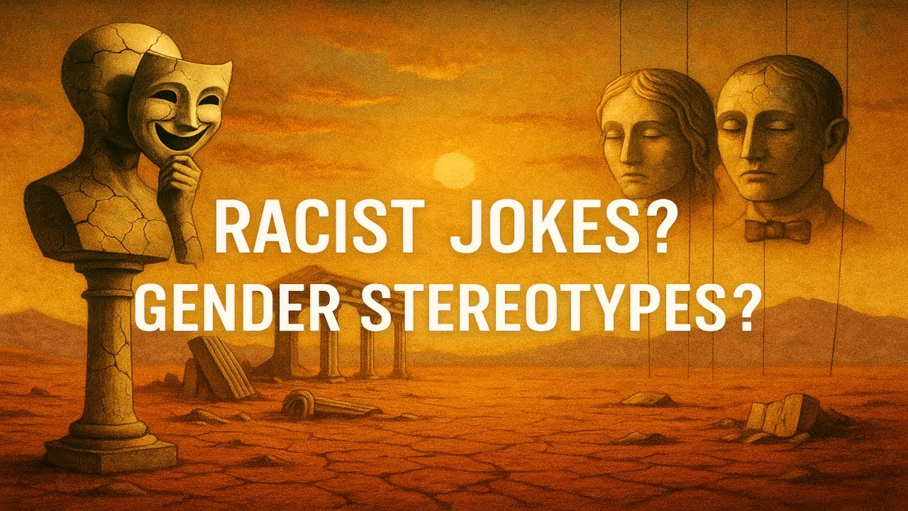 AI about racist jokes, gender stereotypes, colonial historiography