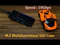 Unboxing New M 2 SSD Case Speed 10Gbps 😮😲